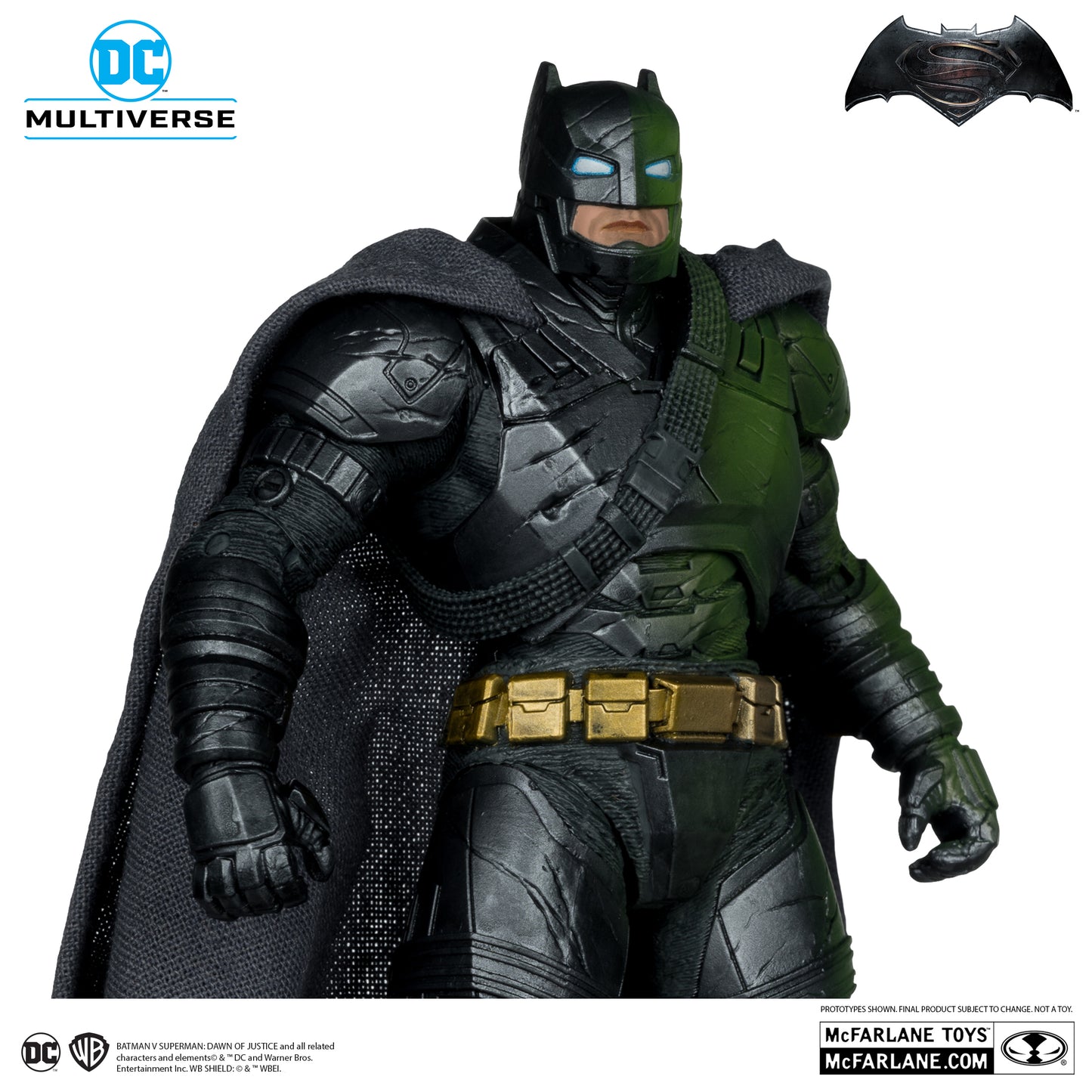 SUPERMAN FALSE GOD Y BATMAN ARMORED EDICION PLATINUM SET BVS DAWN OF JUSTICE DC MULTIVERSE