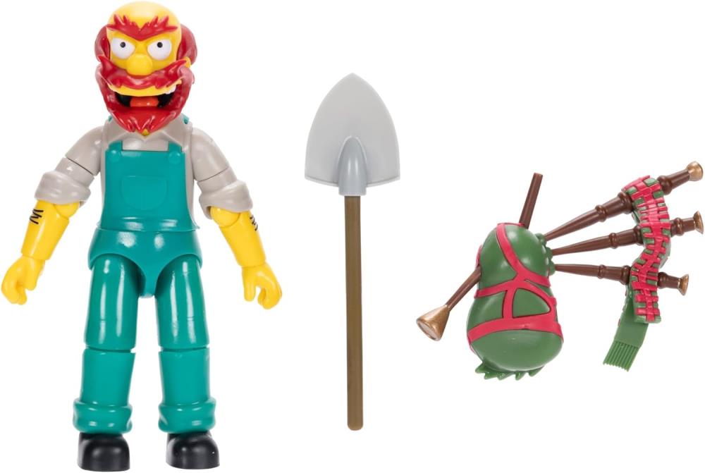LOS SIMPSONS WAVE 1 JAKKS PACIFIC 5 PULGADAS