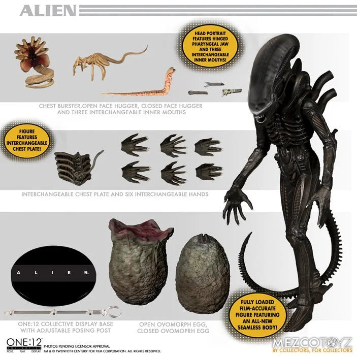 ALIEN MEZCO ONE:12