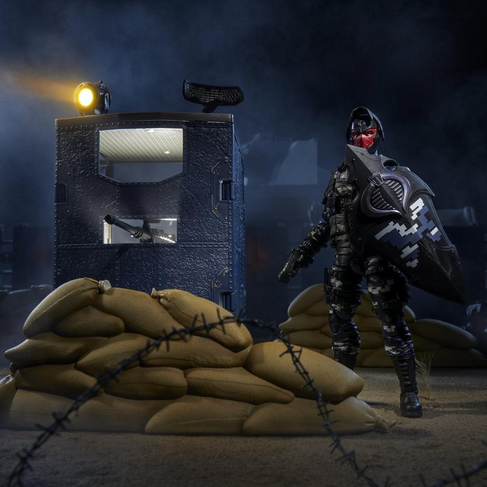 TRENCH VIPER Y COBRA MODULAR FORTIFICATION G.I.JOE CLASSIFIED HASBRO