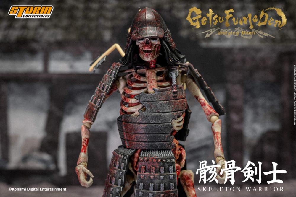 SKELETON WARRIOR GETSU FUMA DEN UNDYING MOON STORM COLLECTIBLES