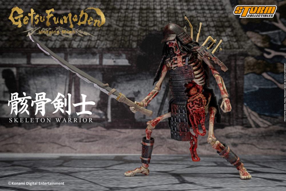 SKELETON WARRIOR GETSU FUMA DEN UNDYING MOON STORM COLLECTIBLES