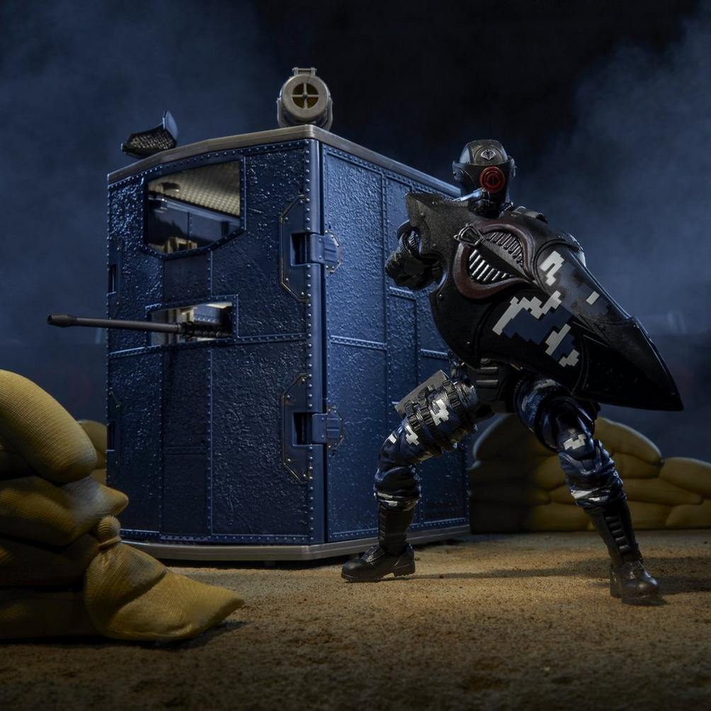 TRENCH VIPER Y COBRA MODULAR FORTIFICATION G.I.JOE CLASSIFIED HASBRO