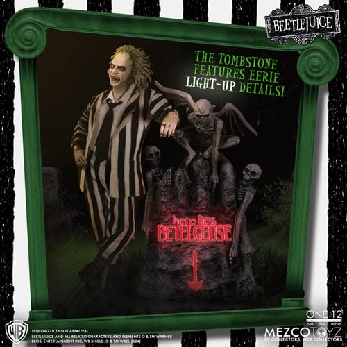 BEETLEJUICE (1988 MOVIE) DELUXE EDITION MEZCO ONE:12