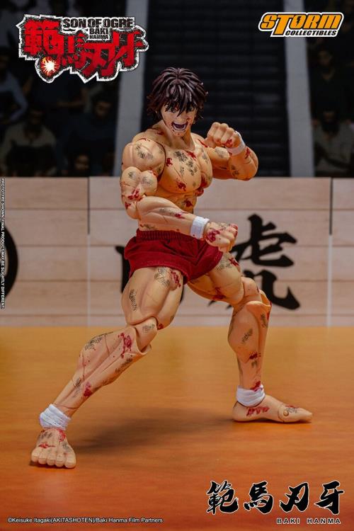BAKI HANMA SON OF OGRE BATTLE DAMAGED VERSION LIMITED EDITION STORM COLLECTIBLES
