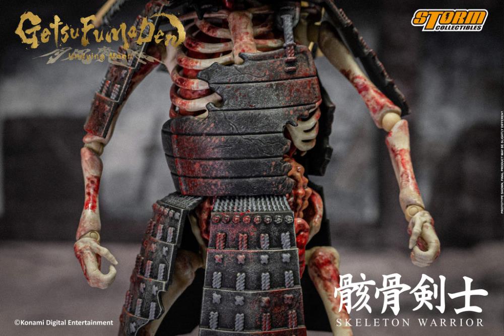 SKELETON WARRIOR GETSU FUMA DEN UNDYING MOON STORM COLLECTIBLES