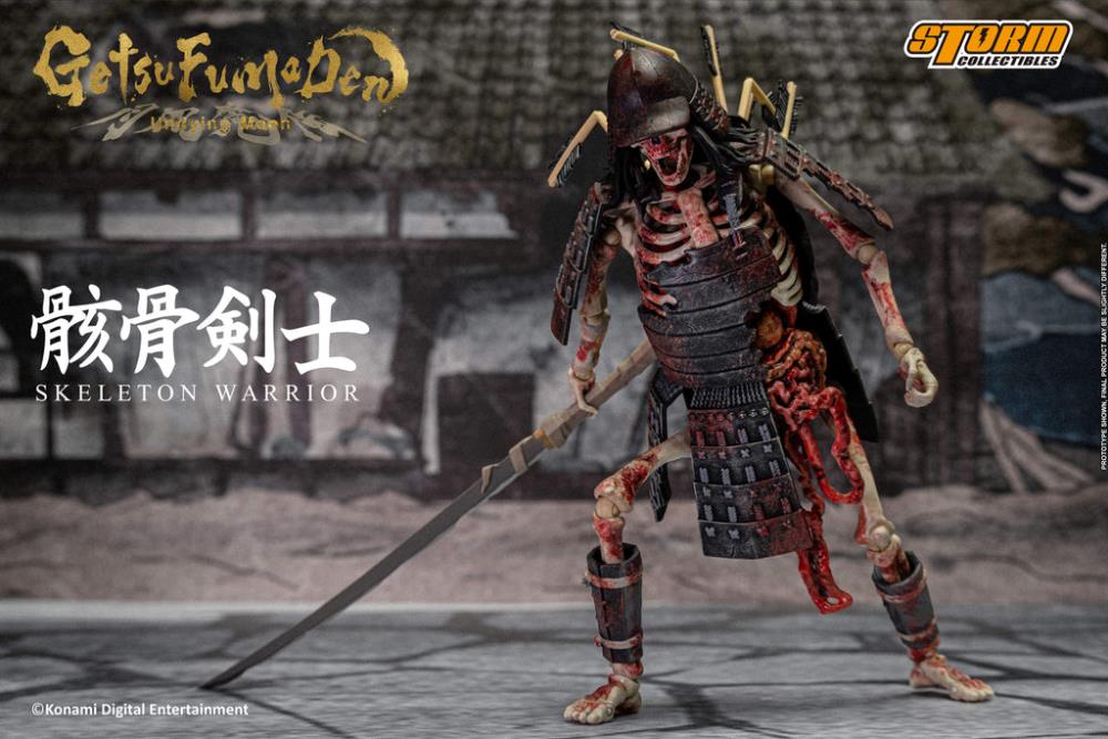 SKELETON WARRIOR GETSU FUMA DEN UNDYING MOON STORM COLLECTIBLES
