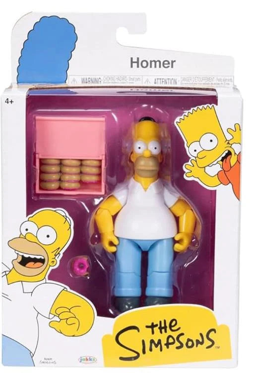 LOS SIMPSONS WAVE 1 JAKKS PACIFIC 5 PULGADAS