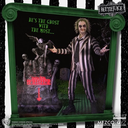 BEETLEJUICE (1988 MOVIE) DELUXE EDITION MEZCO ONE:12