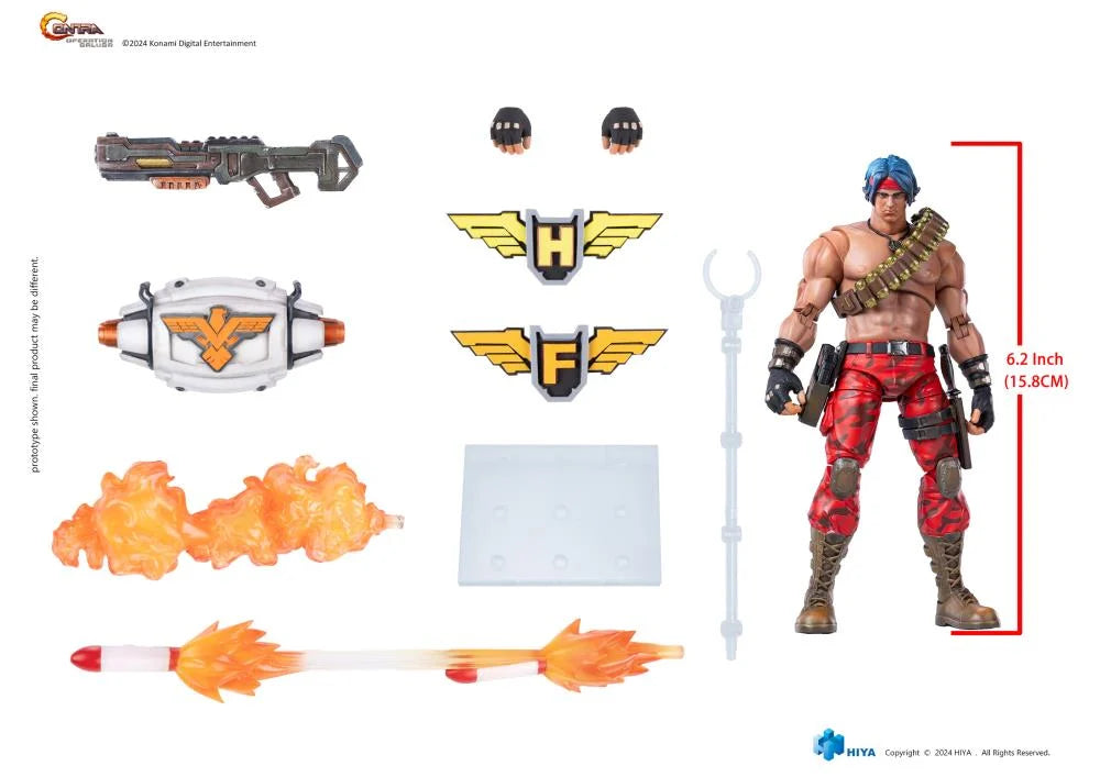 LANCE BEAN CONTRA OPERACION GALUGA 1:12 PREVIEW EXCLUSIVE HIYA TOYS
