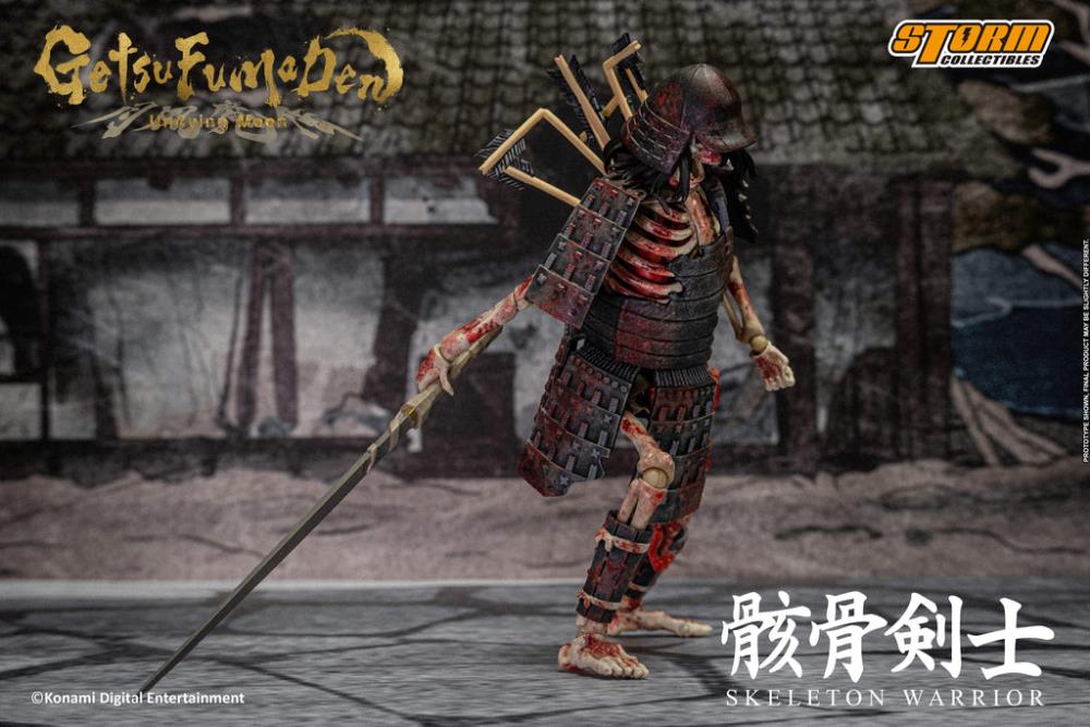 SKELETON WARRIOR GETSU FUMA DEN UNDYING MOON STORM COLLECTIBLES