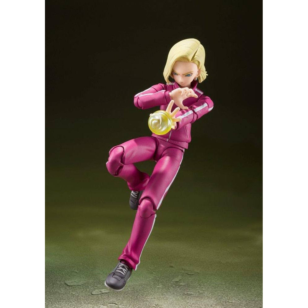 ANDROIDE 18 DRAGON BALL SH FIGUARTS BANDAI