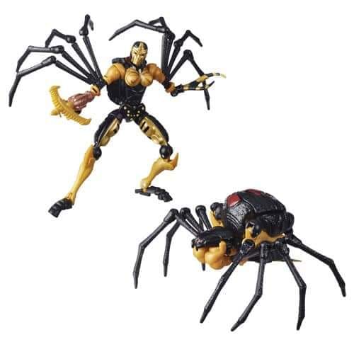 BLACK ARACHNIA TRANSFORMERS HASBRO