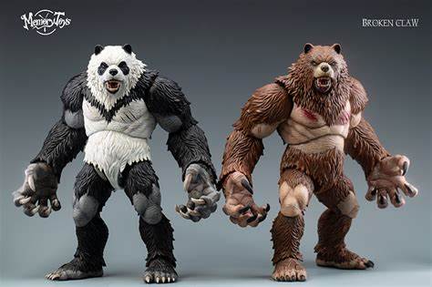 PANDA BROKEN CLAW BERSERKER MEMORY TOYS