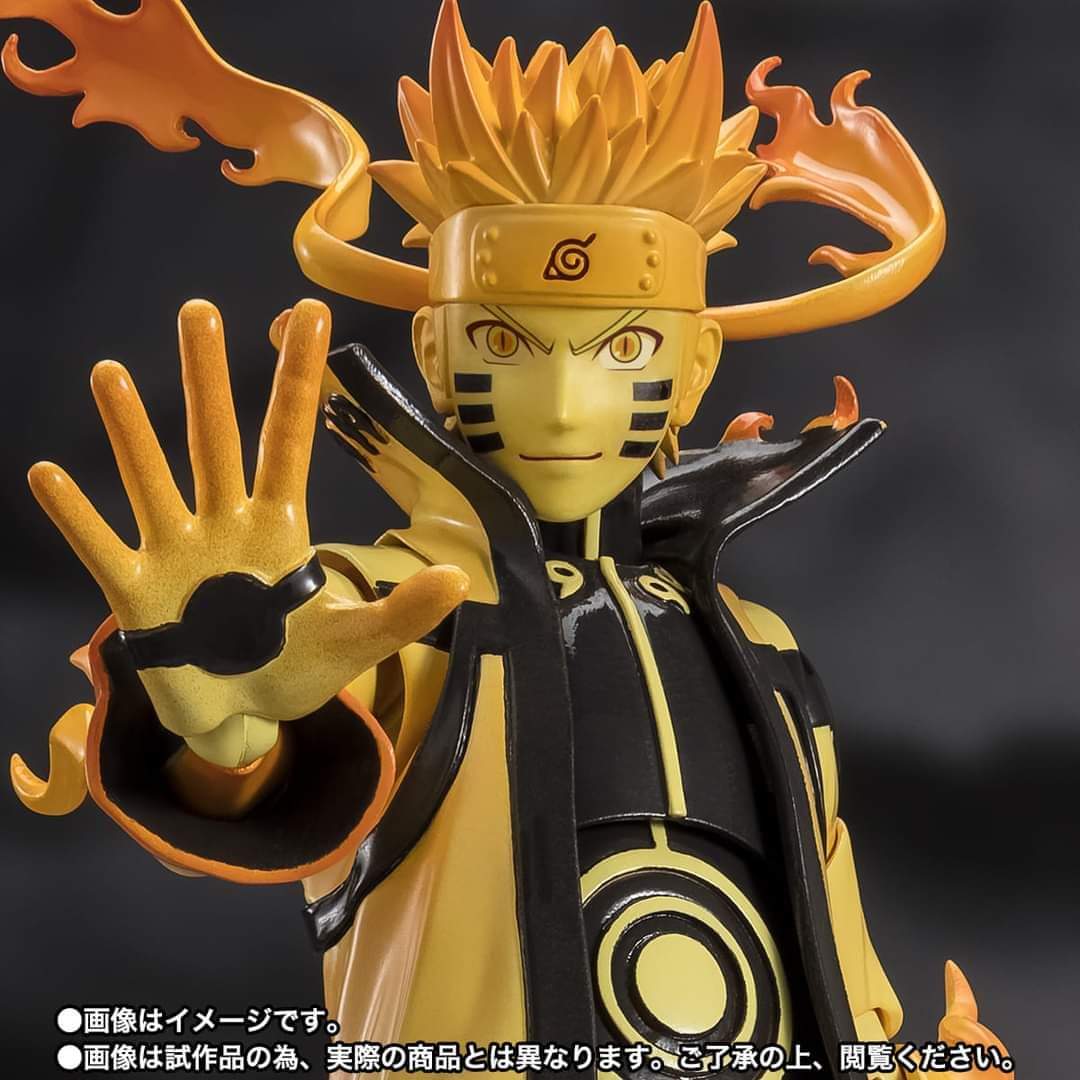 NARUTO UZUMAKI KURAMA LINK MODE S.H. FIGUARTS