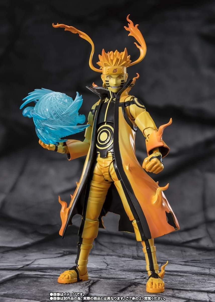 NARUTO UZUMAKI KURAMA LINK MODE S.H. FIGUARTS