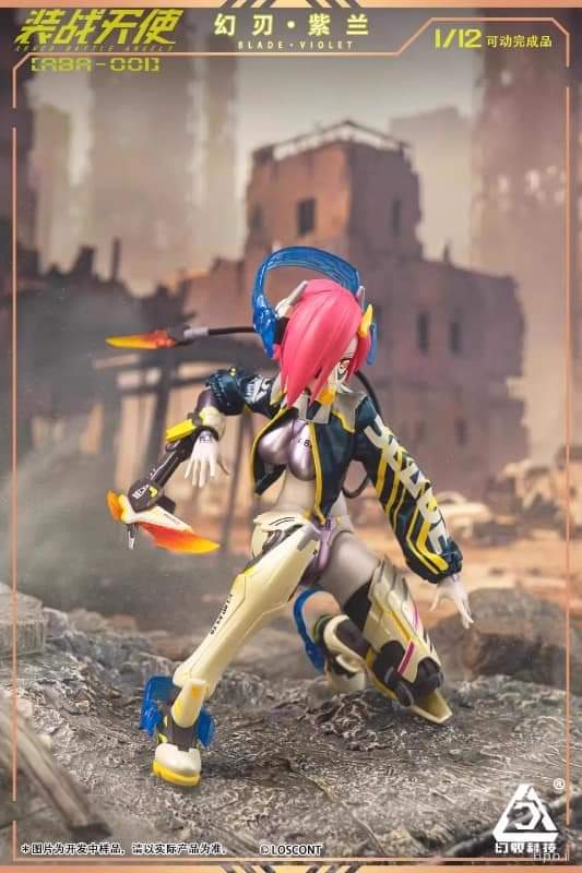 BLADE VIOLET BATTLE ANGEL
LOSCONT STUDIO 1:12