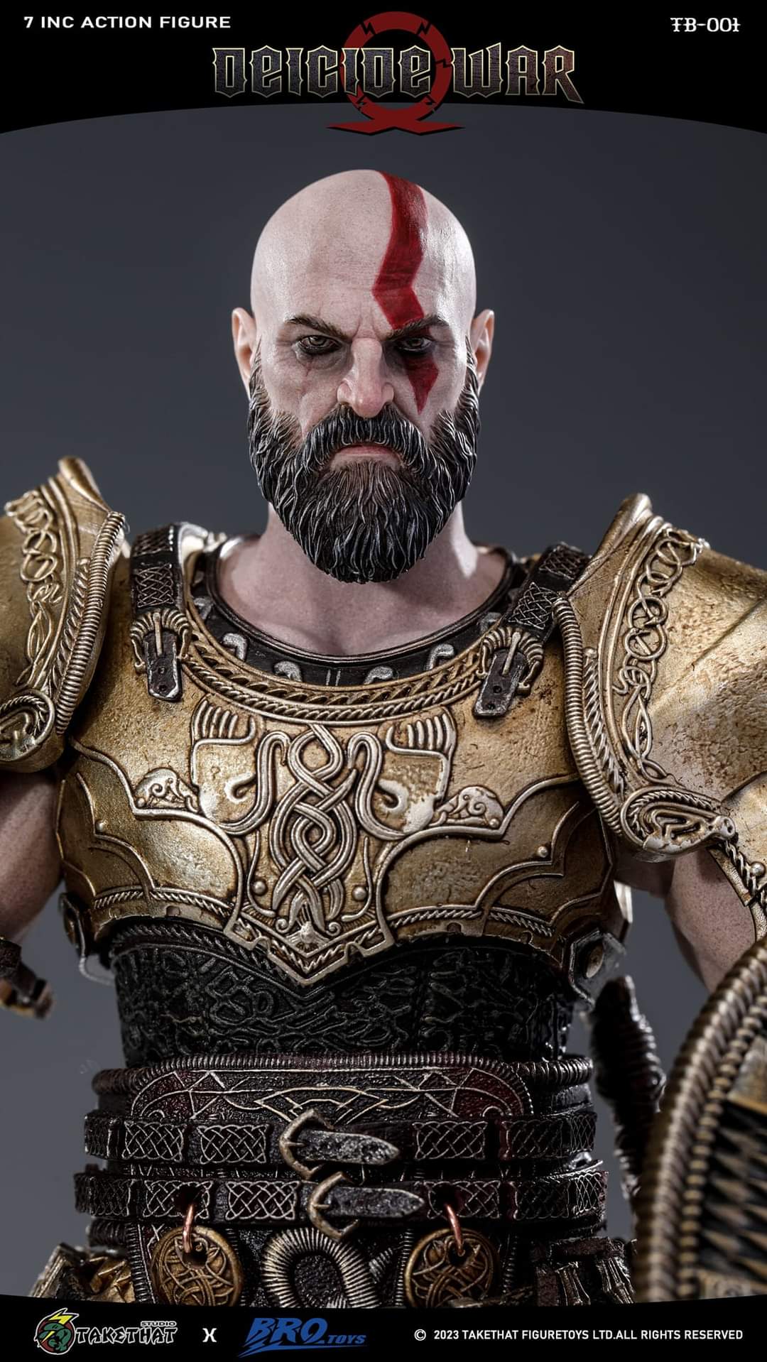 KRATOS GOD OF WAR DIOS DE LA GUERRA BROTOYS STUDIO