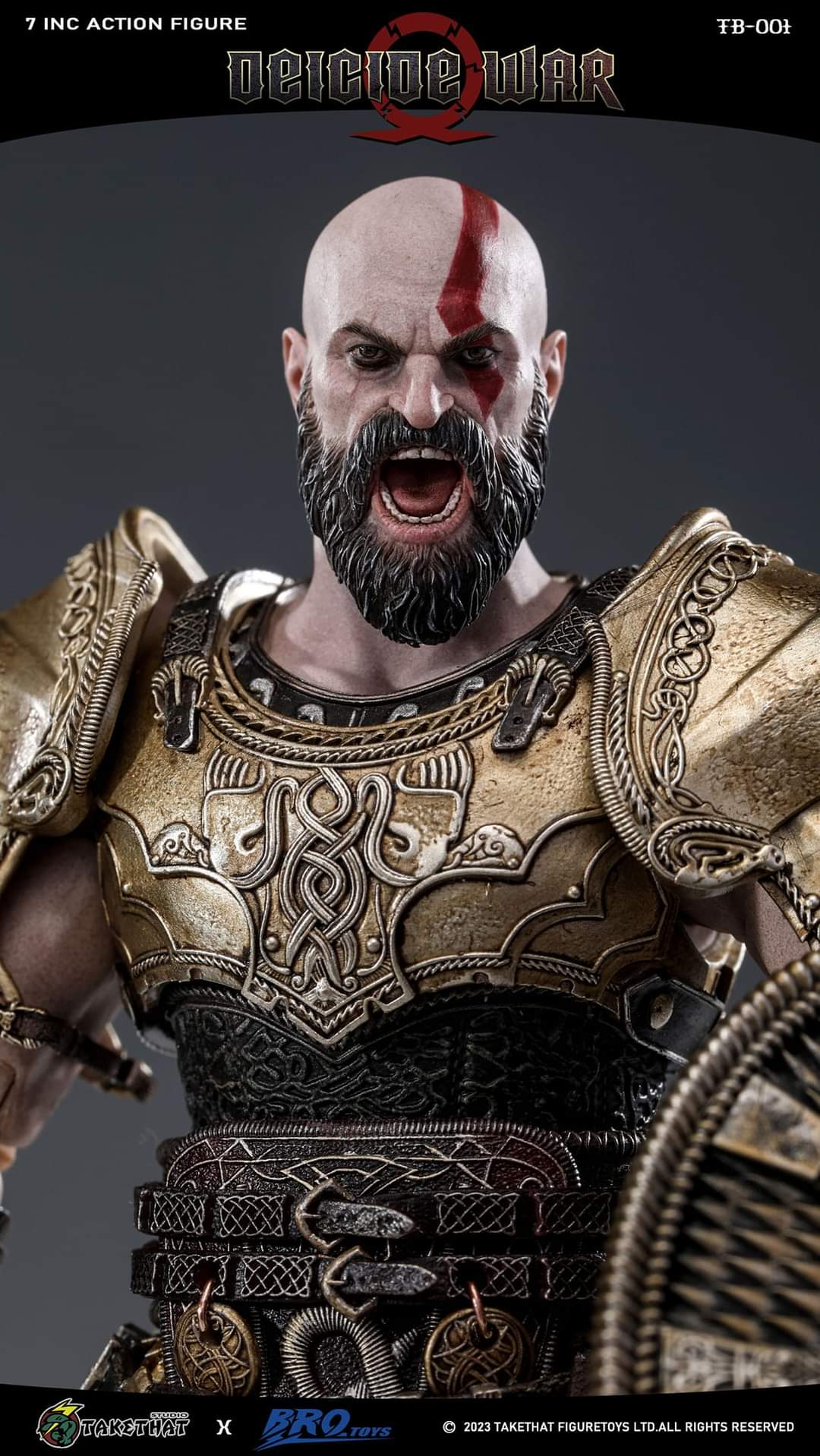 KRATOS GOD OF WAR DIOS DE LA GUERRA BROTOYS STUDIO