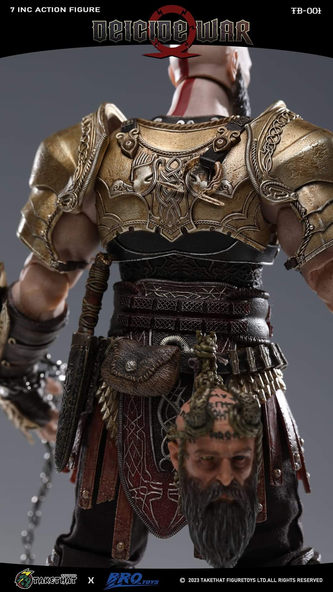 KRATOS GOD OF WAR DIOS DE LA GUERRA BROTOYS STUDIO