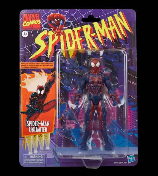 SPIDERMAN UNLIMITED WAVE SPIDERMAN MARVEL LEGENDS HASBRO