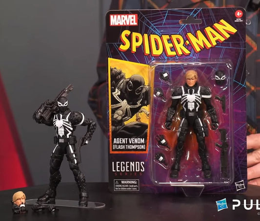 AGENT VENOM WAVE SPIDERMAN MARVEL LEGENDS HASBRO