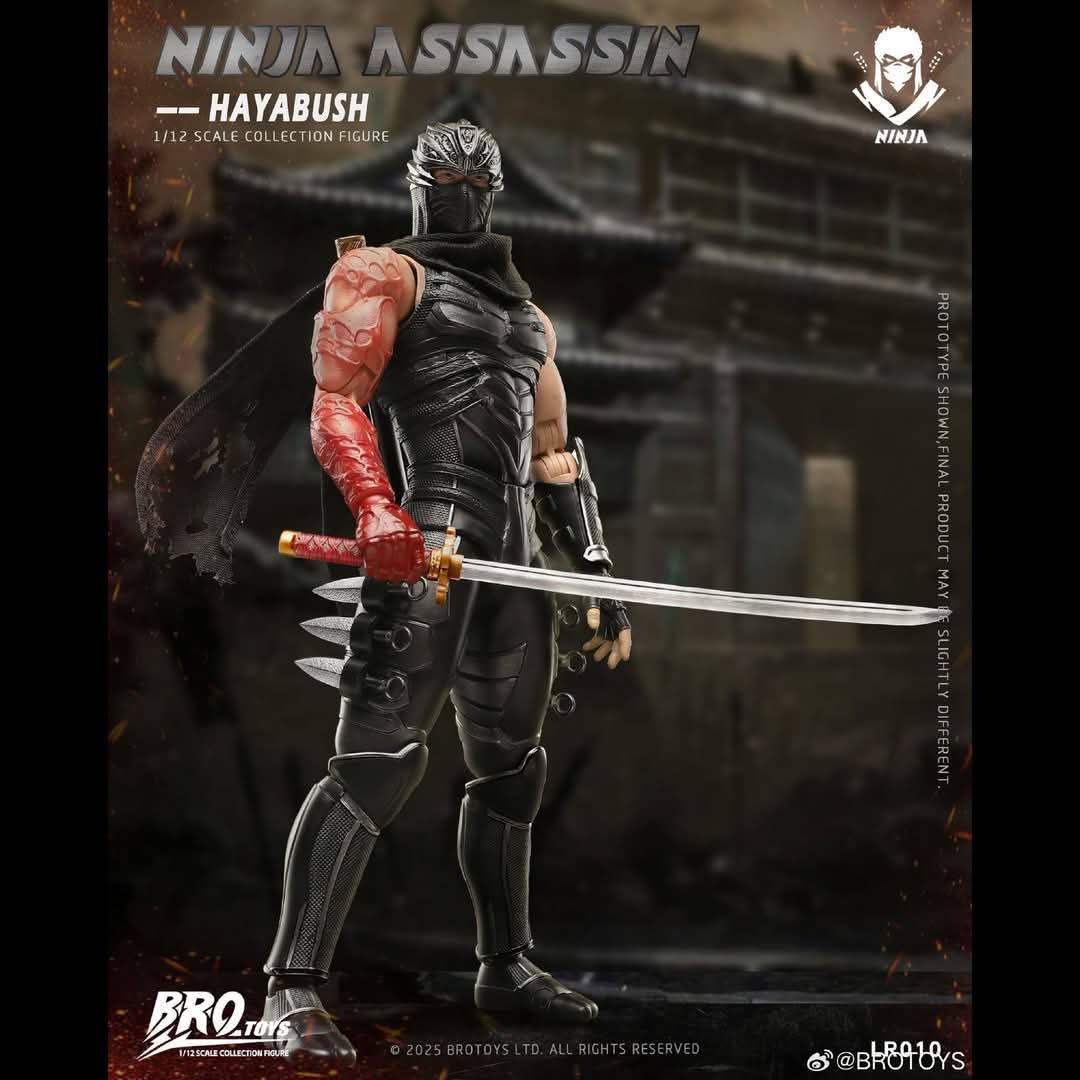 NINJA GAIDEN BROTOYS STUDIO 1:12