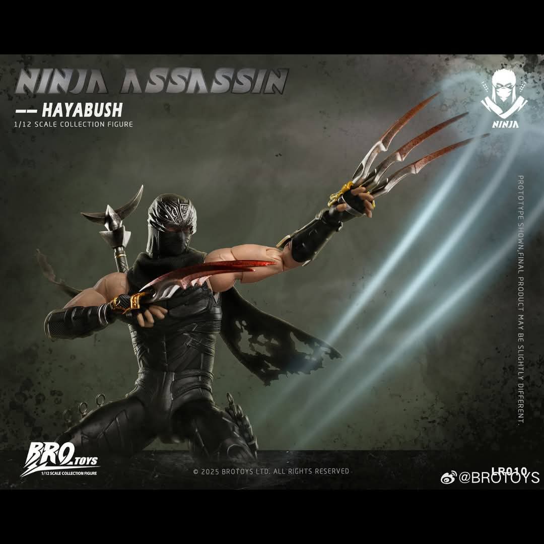 NINJA GAIDEN BROTOYS STUDIO 1:12