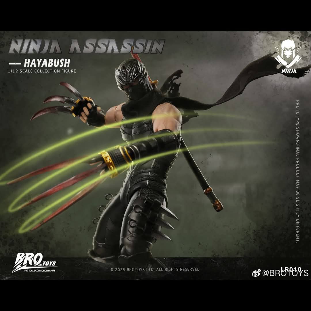 NINJA GAIDEN BROTOYS STUDIO 1:12