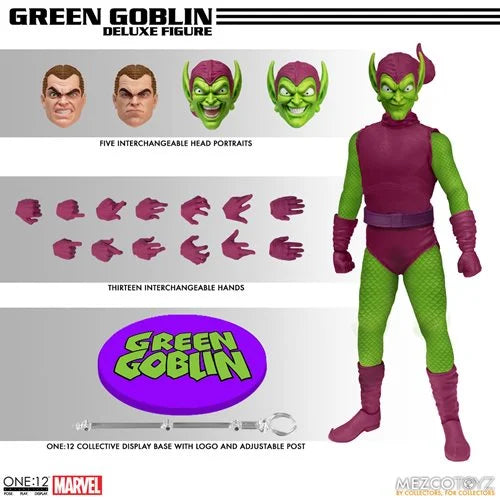 GREEN GOBLIN MEZCO ONE:12