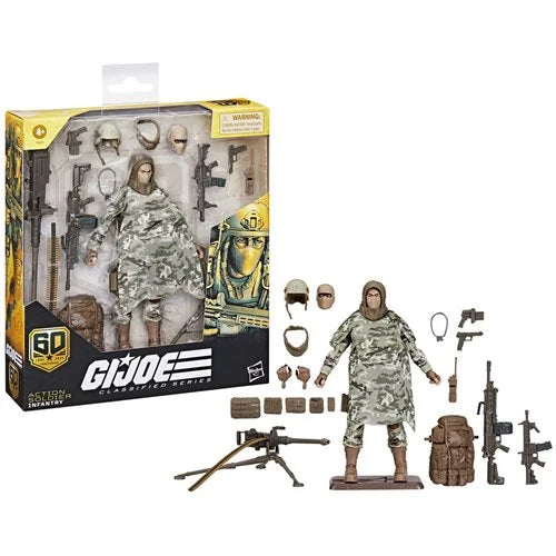 SOLDIER INFANTRY G.I.JOE CLASSIFIED 60 ANIVERSARIO HASBRO