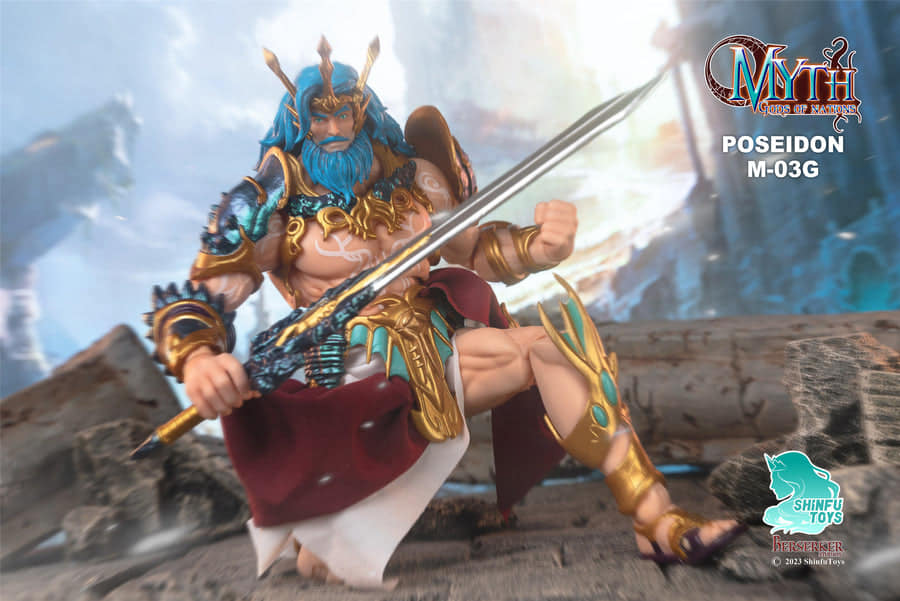 POSEIDON MYTH GODS OF NATION BERSERKER STUDIO