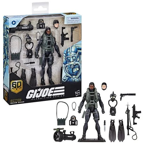SAILOR RECON DIVER G.I.JOE CLASSIFIED 60 ANIVERSARIO HASBRO