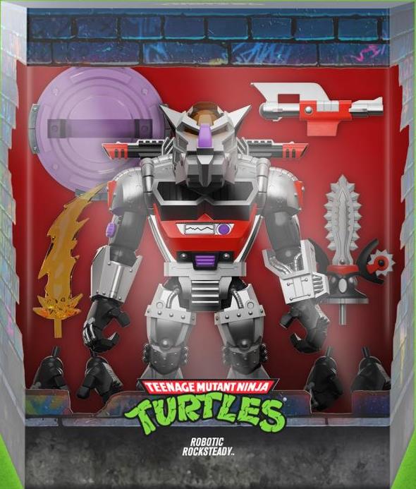 ROCKSTEADY ROBOT TMNT ULTIMATES SUPER7