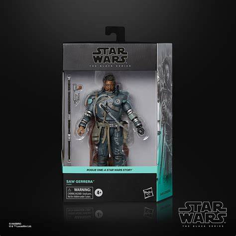 SAW GERRERA BLACK SERIES STAR WARS HASBRO