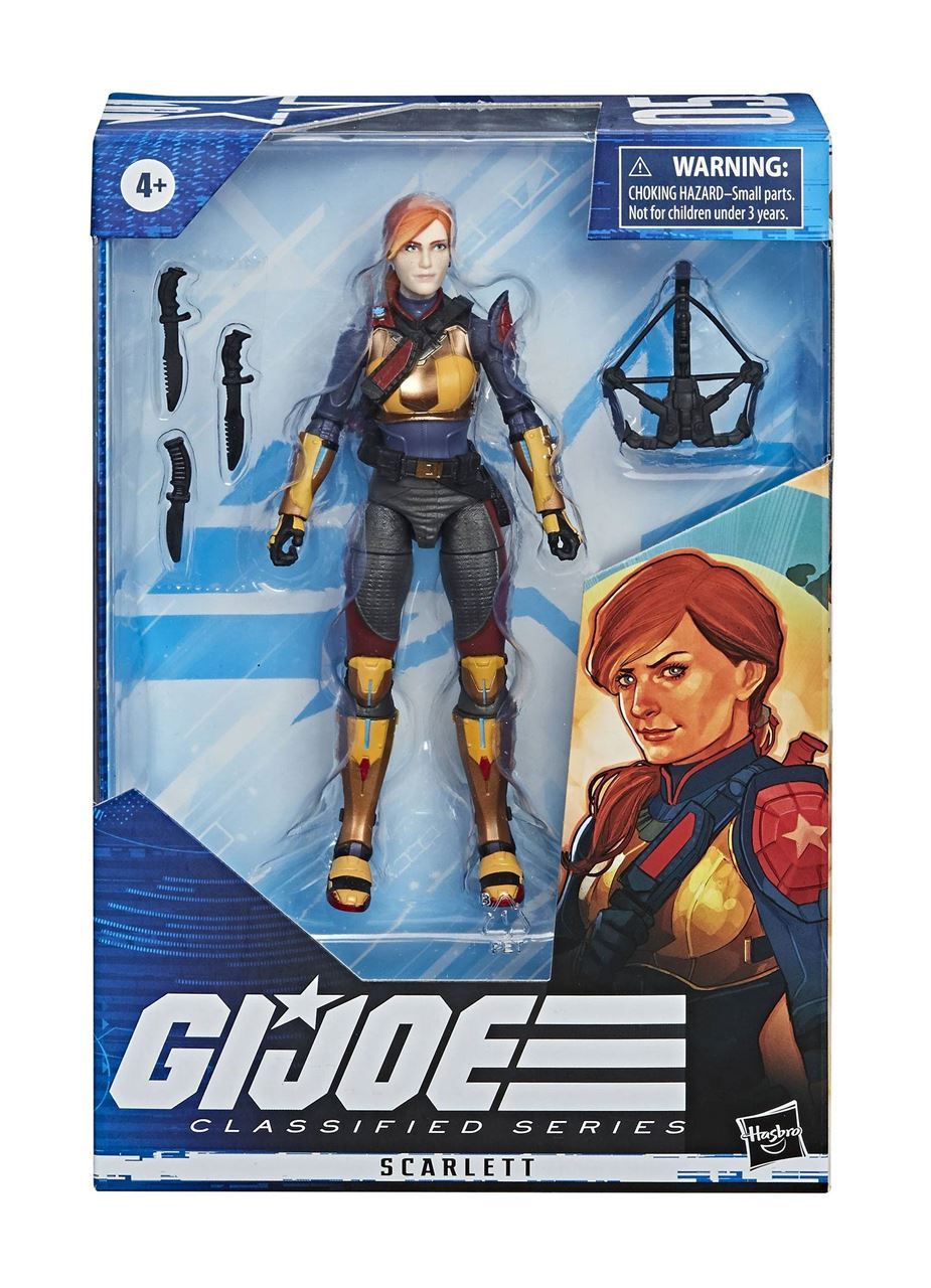 SCARLETT G.I.JOE CLASSIFIED HASBRO