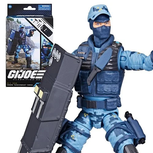 JASON SHOCKWAVE FARIA G.I.JOE CLASSIFIED HASBRO