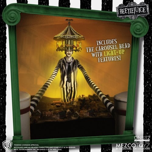BEETLEJUICE (1988 MOVIE) DELUXE EDITION MEZCO ONE:12