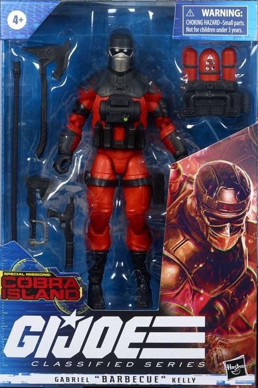 GABRIEL BARRACUDA KELLY G.I.JOE CLASSIFIED HASBRO