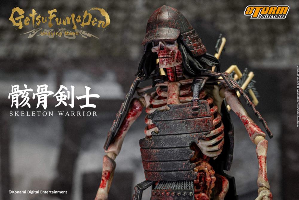 SKELETON WARRIOR GETSU FUMA DEN UNDYING MOON STORM COLLECTIBLES