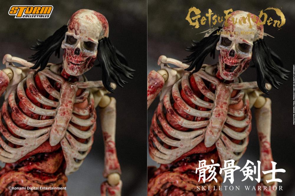 SKELETON WARRIOR GETSU FUMA DEN UNDYING MOON STORM COLLECTIBLES