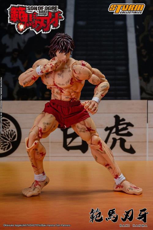 BAKI HANMA SON OF OGRE BATTLE DAMAGED VERSION LIMITED EDITION STORM COLLECTIBLES