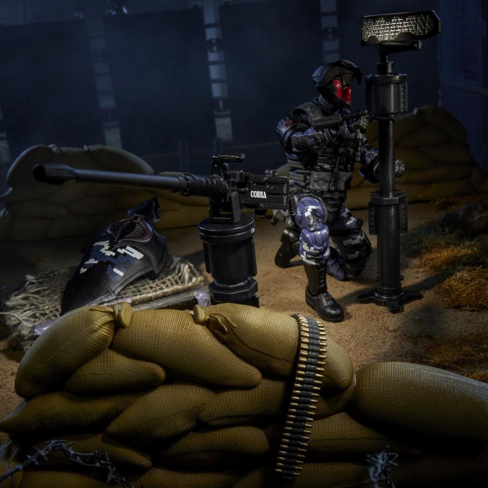 TRENCH VIPER Y COBRA MODULAR FORTIFICATION G.I.JOE CLASSIFIED HASBRO