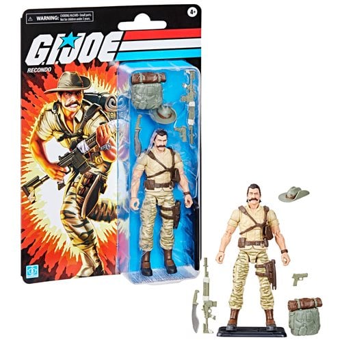 RECONDO RETRO CARD G.I.JOE CLASSIFIED HASBRO