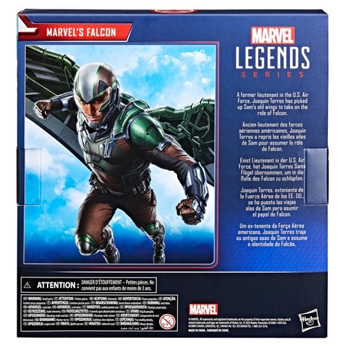 FALCON DELUXE CAPITAN AMERICA BRAVE NEW WORLD MARVEL LEGENDS HASBRO