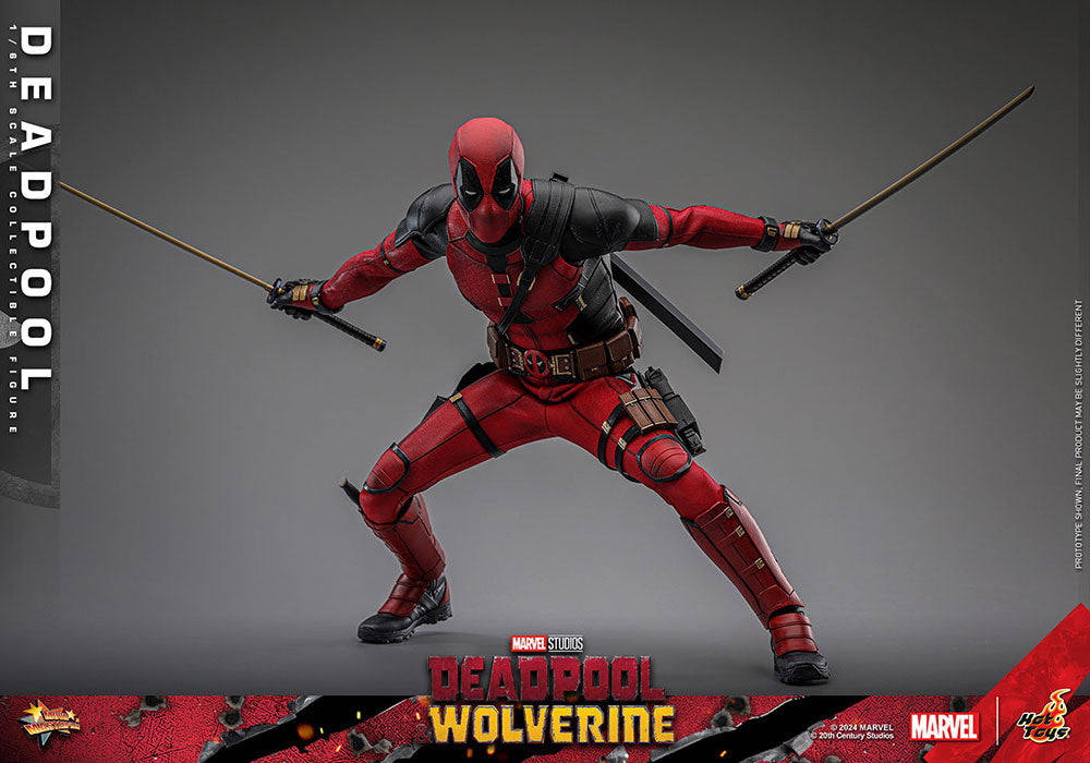 DEADPOOL (DEADPOOL Y WOLVERINE) HOT TOYS DELUXE EDITION 1:6