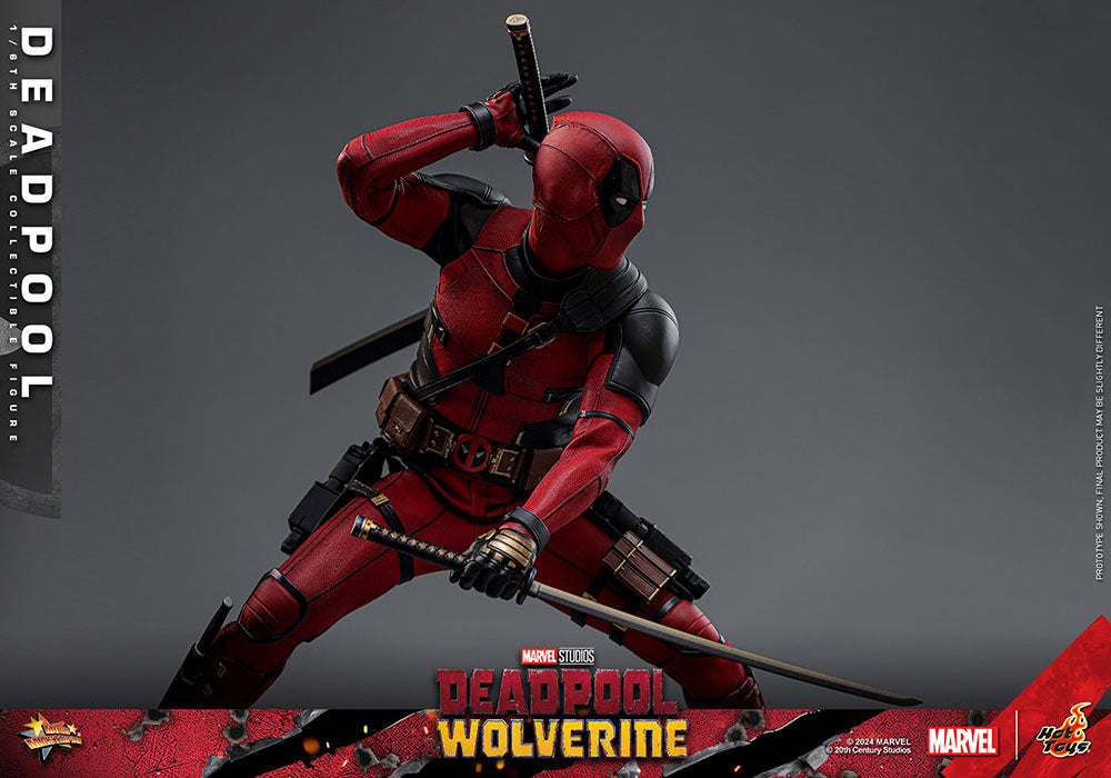 DEADPOOL (DEADPOOL Y WOLVERINE) HOT TOYS DELUXE EDITION 1:6