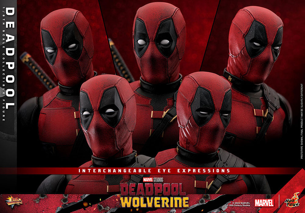 DEADPOOL (DEADPOOL Y WOLVERINE) HOT TOYS DELUXE EDITION 1:6