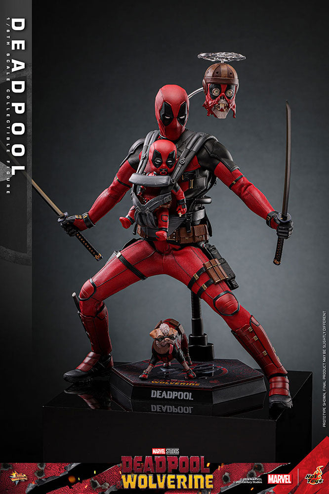 DEADPOOL (DEADPOOL Y WOLVERINE) HOT TOYS DELUXE EDITION 1:6