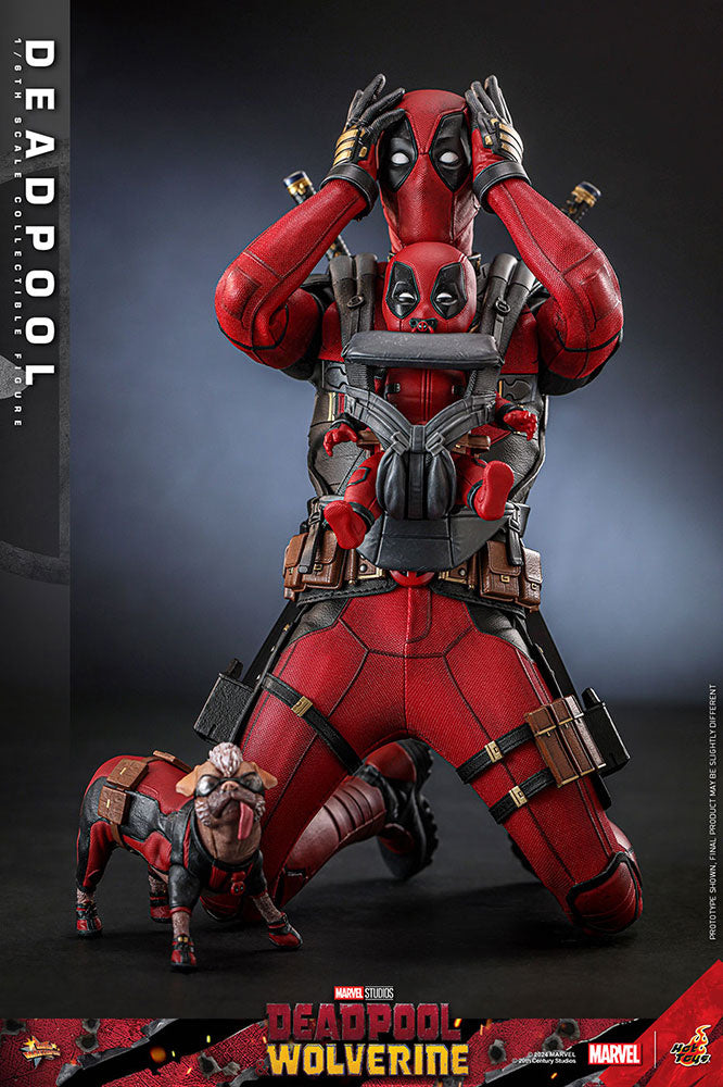 DEADPOOL (DEADPOOL Y WOLVERINE) HOT TOYS DELUXE EDITION 1:6